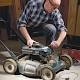 Repairing Lawn Mower Engine